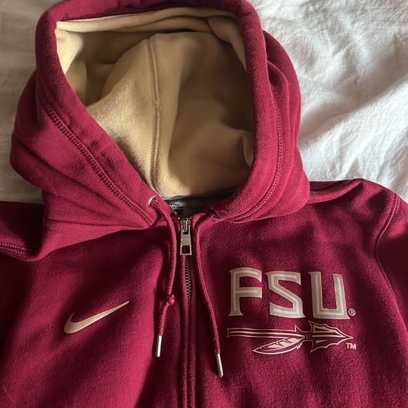 FSU nike zip up hoodie size medium - Picture 2 of 4